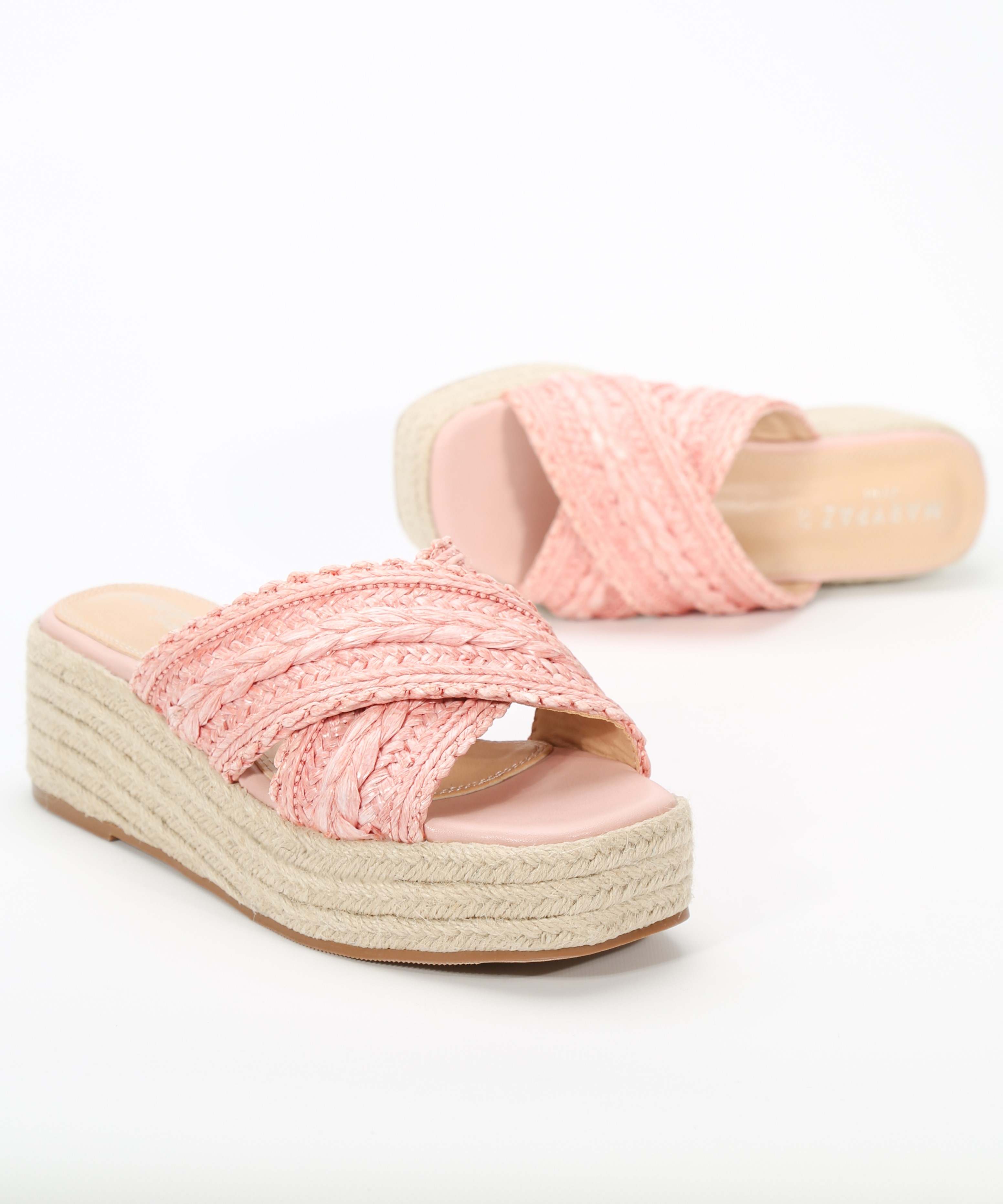 Sandalias plataforma cruceta detalles image number null
